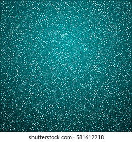 Hand drawn abstract background. Dot work.
