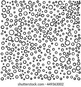 Hand drawn abstract background. Grunge texture. Dot work. Vector Illustration.

