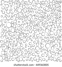 Hand drawn abstract background. Grunge texture. Dot work. Vector Illustration.
