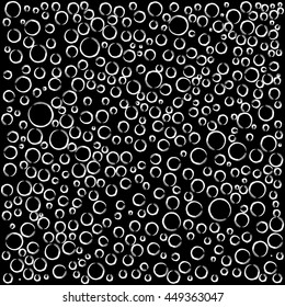 Hand drawn abstract background. Grunge texture. Dot work. Vector Illustration.
