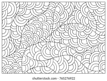 Hand drawn abstract background.
Isolated vector design element.
