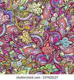 Hand drawn abstract background ornament illustration pattern. Lace pattern design. Vector decorative card or invitation design. Vintage traditional, Islam, arabic, indian, ottoman motifs, elements.