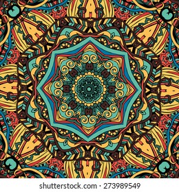 Hand drawn abstract background ornament illustration concept. Lace pattern design. Vector decorative card or invitation design. Vintage traditional, Islam, arabic, indian, ottoman motifs, elements.