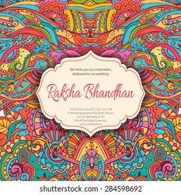 Hand drawn abstract background ornament illustration concept. Lace pattern design. Vector decorative card or invitation design. Vintage traditional, Islam, arabic, indian, ottoman motifs, elements.