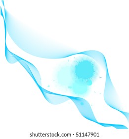 Hand drawn abstract background with place for text