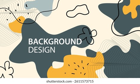 Hand drawn abstract background. for product background, social media, banner, backdrop.
