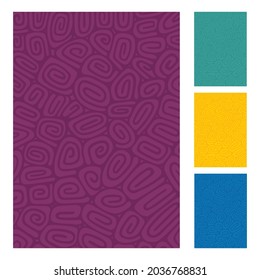 Hand drawn abstract background. Sketch drawing A4 format cover design template for book, report, notebook, album, brochure, magazine, flyer, booklet. Part of set.