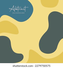 Hand drawn abstract background template