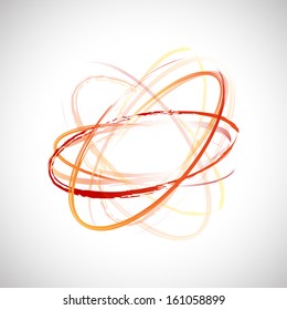 Hand Drawn Abstract Background - Vector Illustration, Graphic Design Editable For Your Design