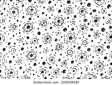 Hand Drawn Abstract Background, Vector non-seamless Doodle Illustration for gift boxes, wrapping paper, party decor, phone covers and more.