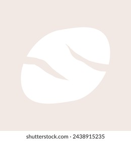 Hand drawn abstract bohemian shape
minimal vector element