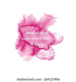 Hand drawn abstract bright background  watercolor strokes and blobs