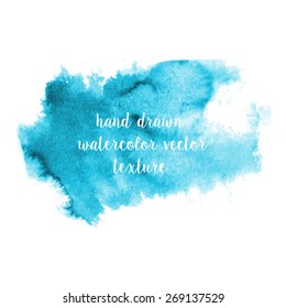 Hand drawn abstract bright background  watercolor strokes and blobs