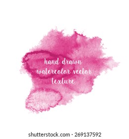 Hand drawn abstract bright background  watercolor strokes and blobs