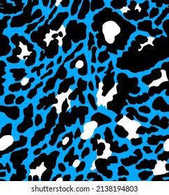 Piel de animales de piel de leopardo de la mano Abstracto Chetah Formas geométricas Patrón vectorial repetitivo Fondo aislado