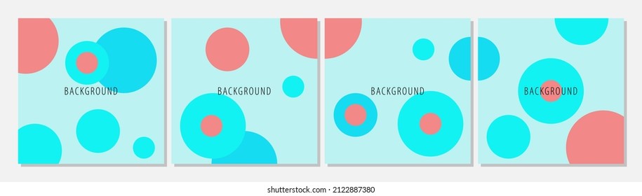 Hand drawn abstract design background. Social media template.