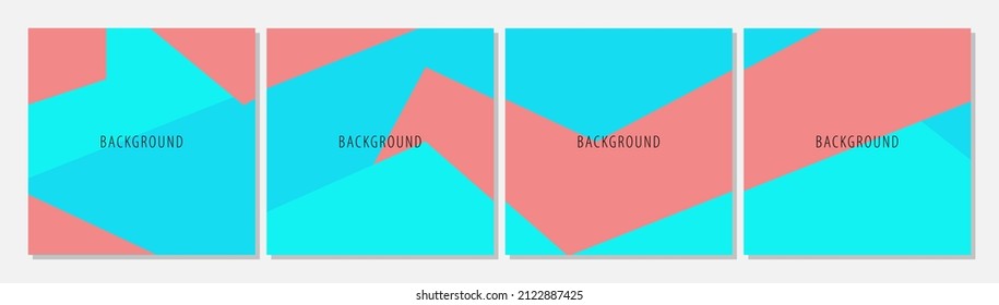 Hand drawn abstract design background. Social media template.