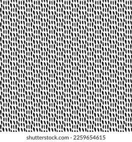Hand drawn abstract designs and shapes, 
Art for fibers and textiles.
Geometry monochromy ornament. Halftone vector background. White and black seamless pattern.
