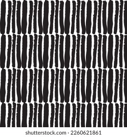 Diseños y formas abstractos dibujados a mano, 
Arte para tejidos y textiles.
Fondo del vector de medio tono monocromático de la geometría. Patrón transparente blanco y negro.