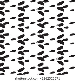 Hand drawn abstract designs and shapes, 
Art for fabrics and textiles.
Geometry monochrome ornament halftone vector background. White and black seamless pattern.