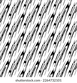 Diseños y formas abstractos dibujados a mano, 
Arte para tejidos y textiles.
Fondo del vector de medio tono monocromático de la geometría. Patrón transparente blanco y negro.