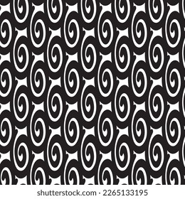 Hand drawn abstract designs and shapes, 
Art for fabrics and textiles.
Geometry monochrome ornament halftone vector background. White and black seamless pattern.