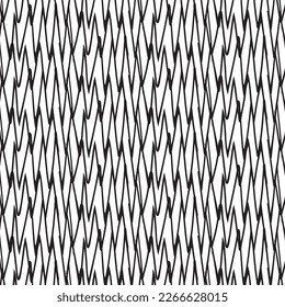Hand drawn abstract designs and shapes, 
Art for fabrics and textiles.
Geometry monochrome ornament halftone vector background. White and black seamless pattern.