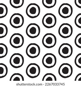 Diseños y formas abstractos dibujados a mano, 
Arte para tejidos y textiles.
Fondo del vector de medio tono monocromático de la geometría. Patrón transparente blanco y negro.