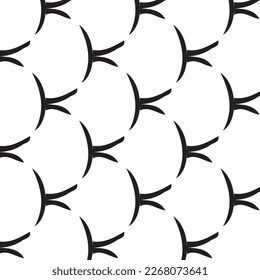 Hand drawn abstract designs and shapes, 
Art for fabrics and textiles.
Geometry monochrome ornament halftone vector background. White and black seamless pattern.