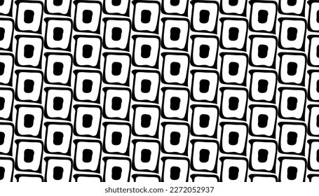 Hand drawn abstract designs and shapes, 
Art for fabrics and textiles.
Geometry monochrome ornament halftone vector background. White and black seamless pattern texture 