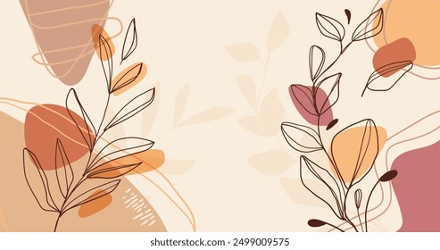 Hand drawn abstract doodle background vector design in eps 10