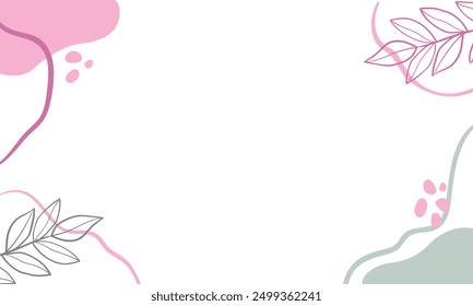Hand drawn abstract doodle background design.