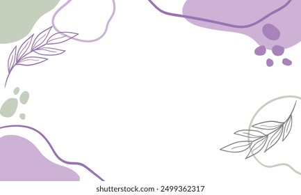 Hand drawn abstract doodle background design.