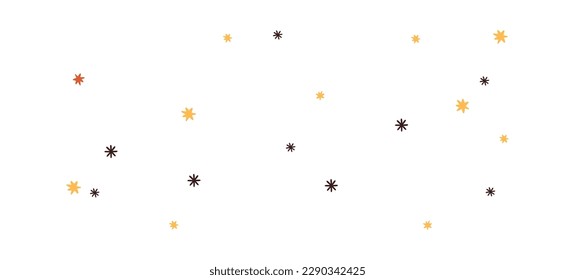 Handgezeichnete abstrakte doodle starry Nacht flach Symbol. Vektorgrafik