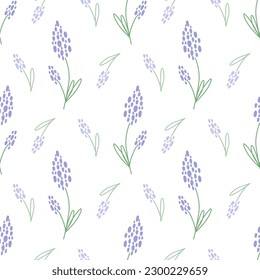 Hand drawn abstract flower and branches doodle. Black and white vector illustration sketch. EPS10