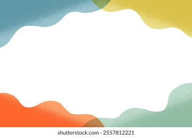 Hand drawn abstract fluid background