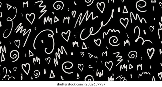Hand drawn abstract geometric element pattern. Abstract background.
