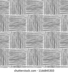 Hand drawn abstract geometric pattern
