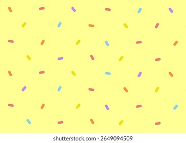 Um padrão gráfico abstrato desenhado à mão com fundo de creme, embalagem colorida, decoração ilustração desenhado à mão anúncios de impressão, negócios de eventos, carnaval