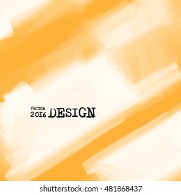 Hand drawn abstract grunge shape. Decoration usable as banner, cards, posters, label, logo, badge design. Wallpaper with empty space for your text. Brush design element. Vector illustration.