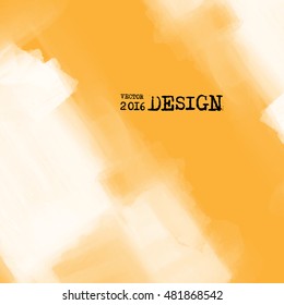 Hand drawn abstract grunge shape. Decoration usable as banner, cards, posters, label, logo, badge design. Wallpaper with empty space for your text. Brush design element. Vector illustration.