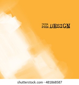 Hand drawn abstract grunge shape. Decoration usable as banner, cards, posters, label, logo, badge design. Wallpaper with empty space for your text. Brush design element. Vector illustration.