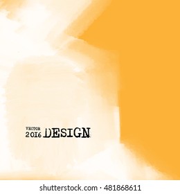 Hand drawn abstract grunge shape. Decoration usable as banner, cards, posters, label, logo, badge design. Wallpaper with empty space for your text. Brush design element. Vector illustration.