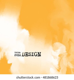 Hand drawn abstract grunge shape. Decoration usable as banner, cards, posters, label, logo, badge design. Wallpaper with empty space for your text. Brush design element. Vector illustration.