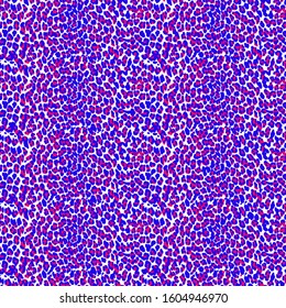 Hand Drawn Abstract Leopard Snake Skin Repeating Vector Pattern