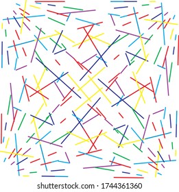  Handgezeichnete abstrakte Linie, Vektorgrafik