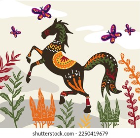 hand drawn abstract matisse style illustration collection
