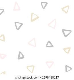 Hand drawn Abstract Memphis Pattern. Texture can be used for wallpaper, pattern fills, web page background, surface textures, fabric print.