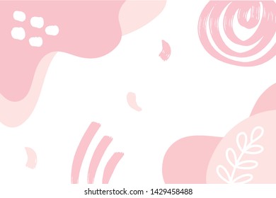 Hand drawn Abstract Memphis Pattern. Texture can be used for wallpaper, pattern fills, web page background, surface textures, fabric print. 