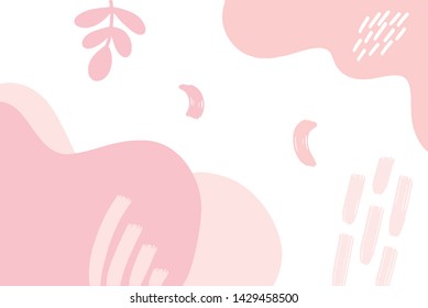 Hand drawn Abstract Memphis Pattern. Texture can be used for wallpaper, pattern fills, web page background, surface textures, fabric print. 